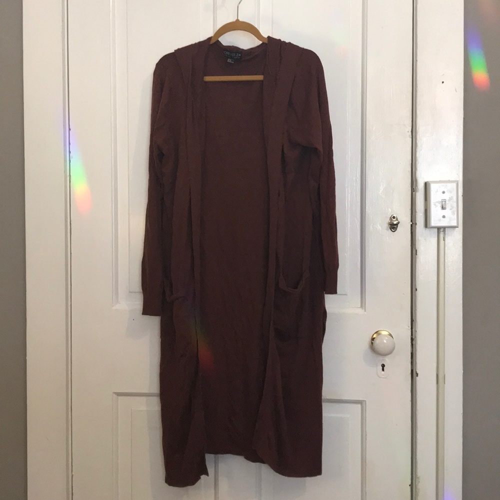 Forever 21 hooded duster